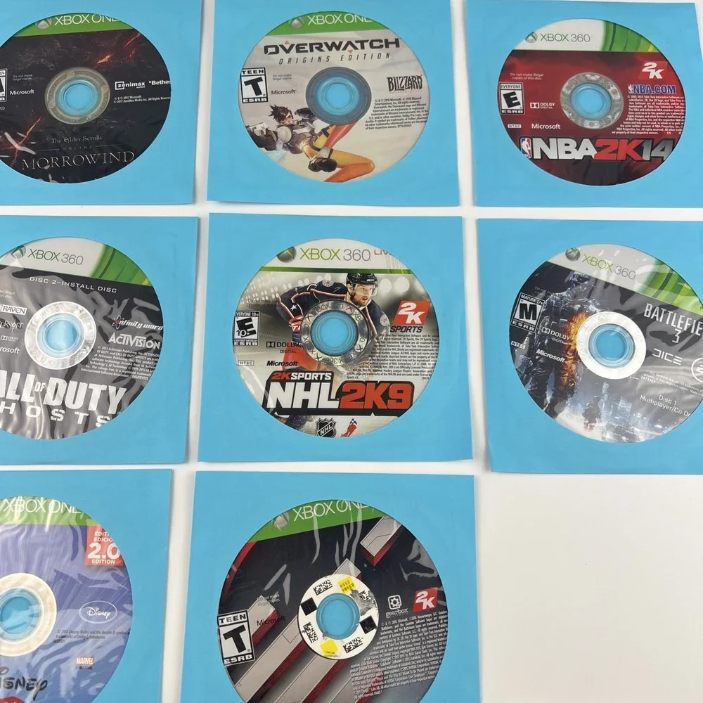Multi Platform Loose Discs Video Game - Lot Of 50 - AS IS Untested Scratches #7